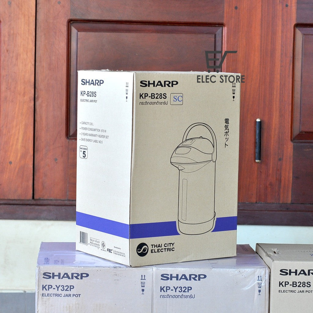 Bình Thuỷ Điện SHARP 2.8L Model KP-B28S - Thái Lan