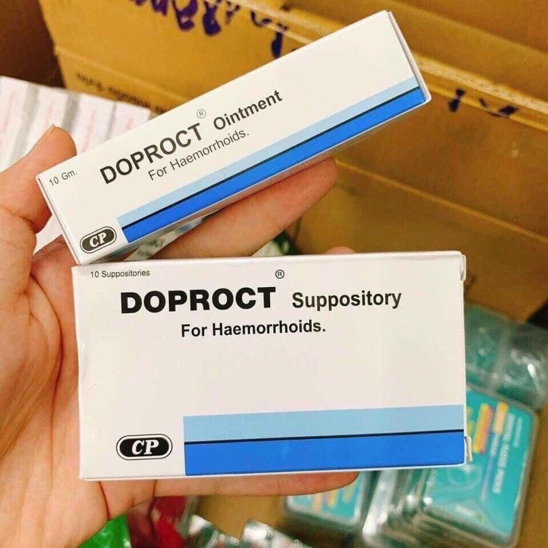 Kem Bôi Trĩ - Viên Đặt Trĩ Thái Lan (Che Tên)