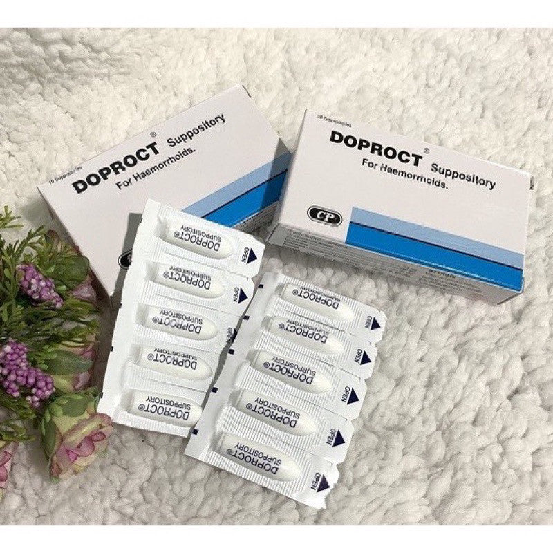 Kem Bôi Trĩ - Viên Đặt Trĩ Thái Lan (Che Tên)