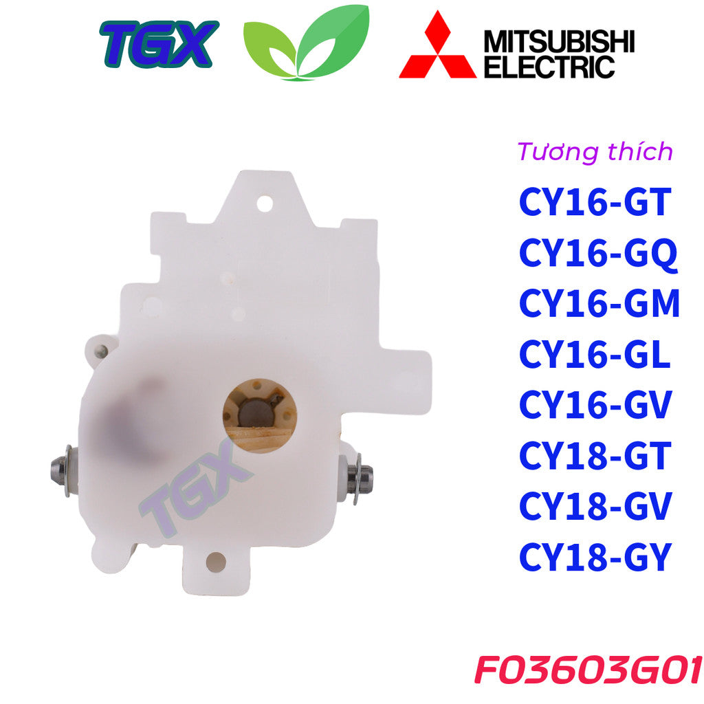 Hộp số quay – Bộ truyền động quạt trần 16-18 inch MITSUBISHI (Part No. F03603G01)