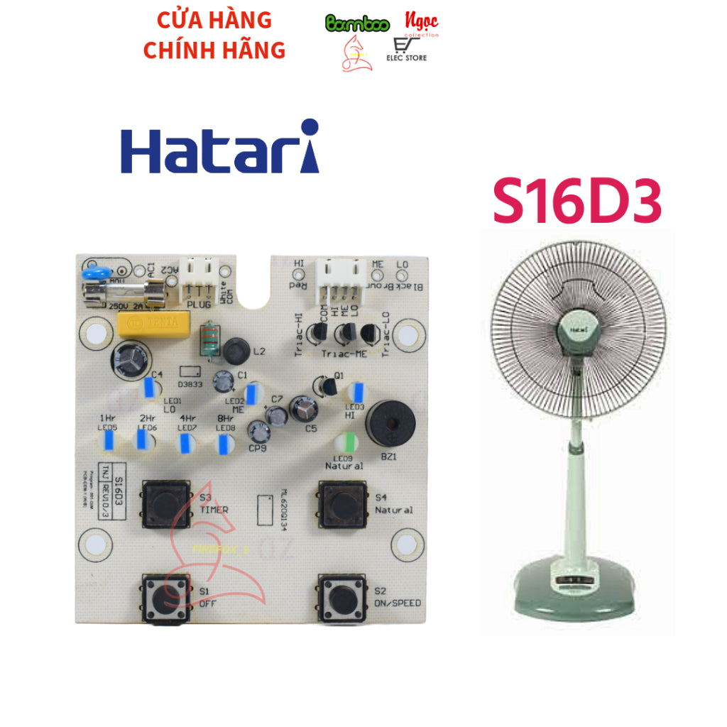 Bo Mạch Quạt Hatari Thái Lan