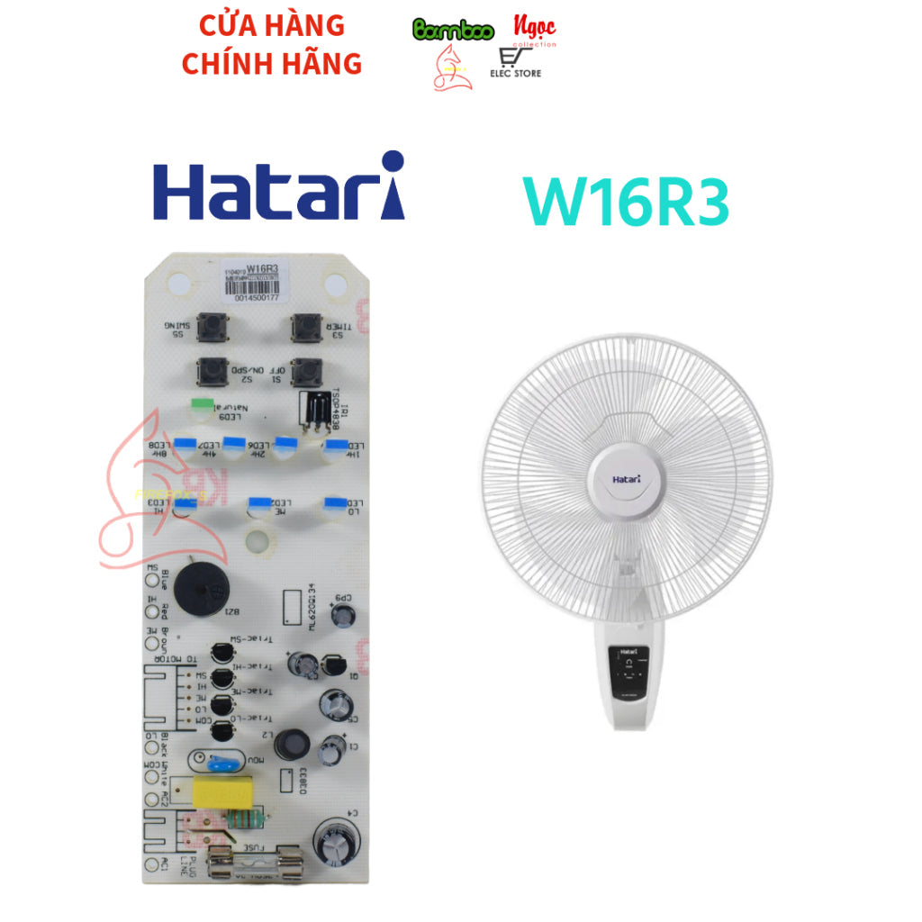 Bo Mạch Quạt Hatari Thái Lan