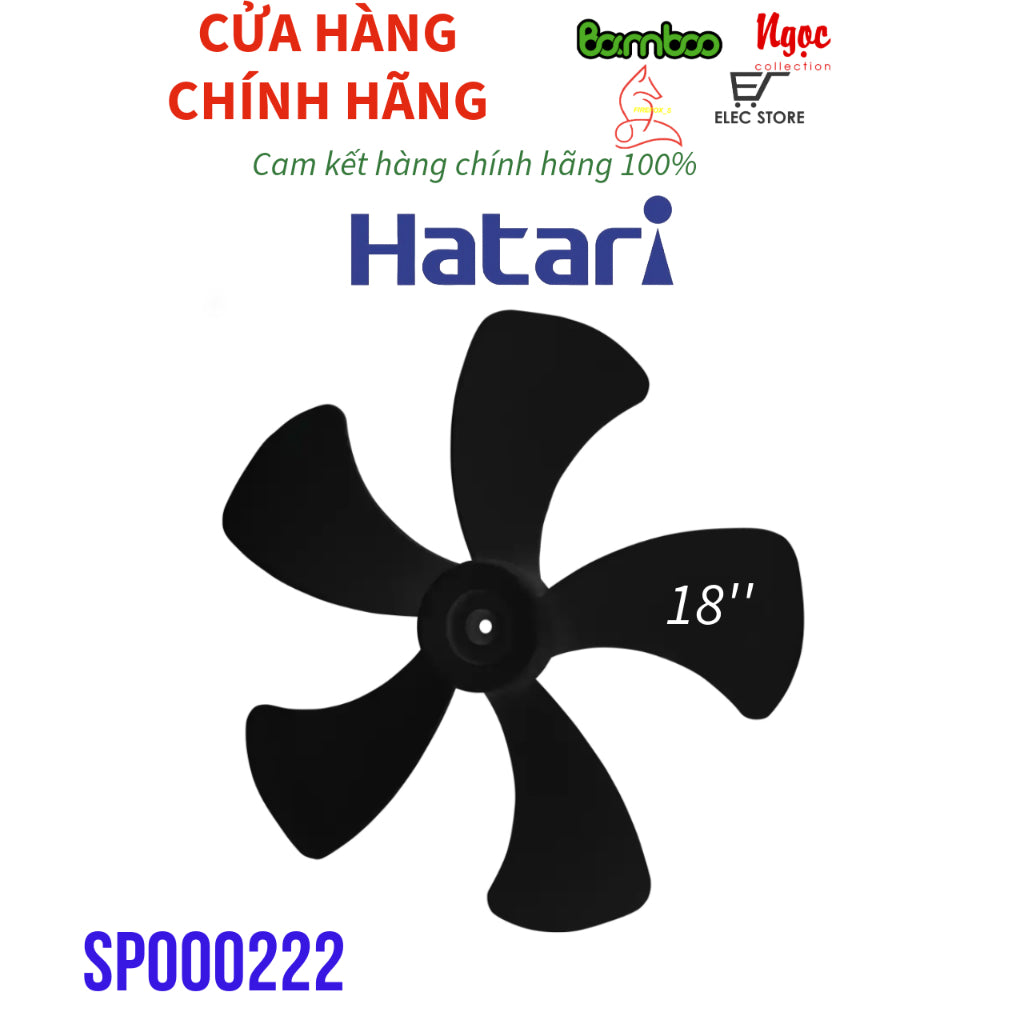 CÁNH QUẠT PHỤ TÙNG C/H CHO QUẠT HATARI CÁC SIZE