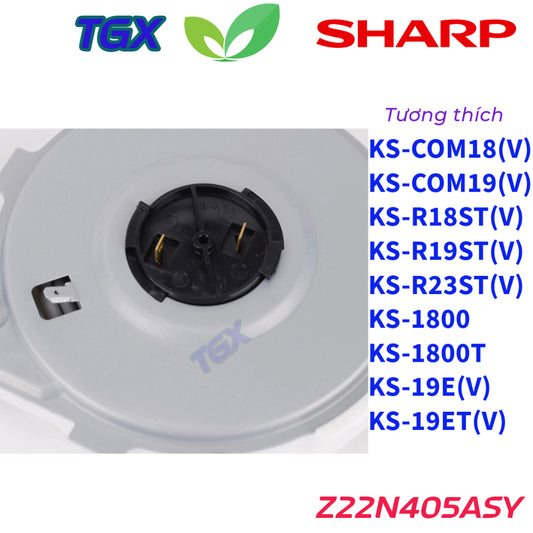 Dây nguồn nồi cơm điện SHARP KS-COM18/ COM18V/ KS-COM19/ R18ST/ R19ST/ 19STV/ R23ST/ 19ET/ 19ETV